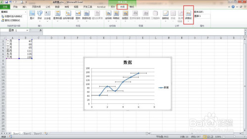 快速设定excel趋势走势图方法分享