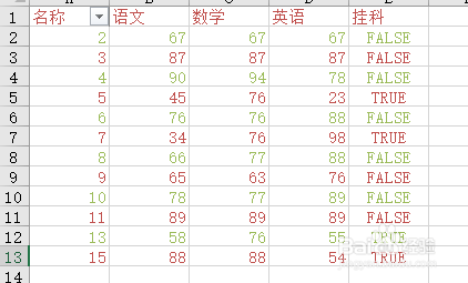 用excel进行隔行变色方法介绍