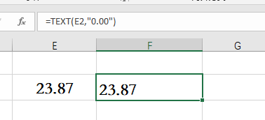 Excel用TEXT函数设置小数点后的位数方法介绍