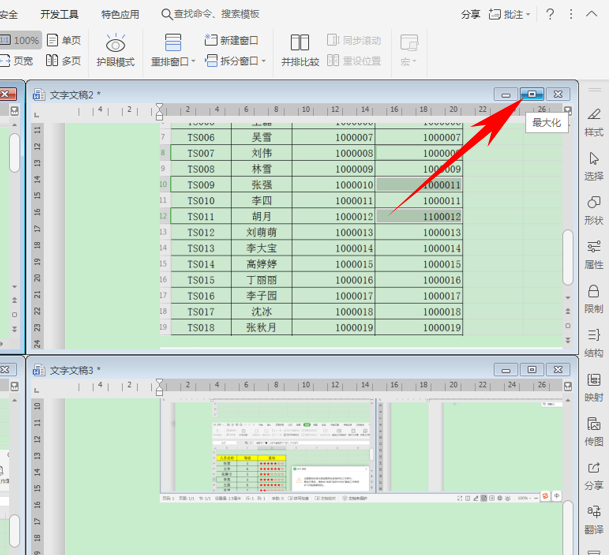 WPS中Excel怎么打开多个窗口