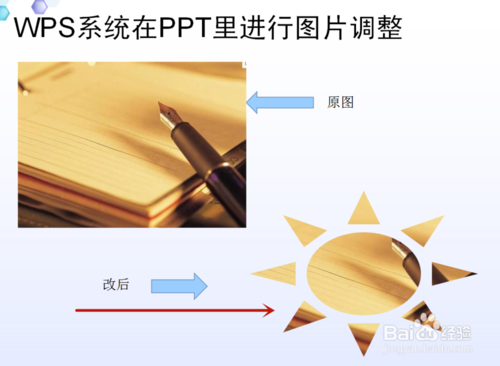 WPS系统PPT图片怎么编辑？