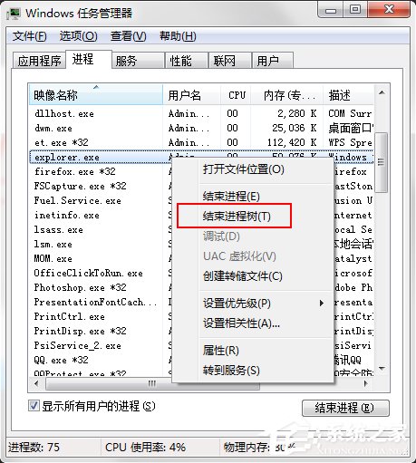 Win7系统电脑桌面图标都没了怎么办？