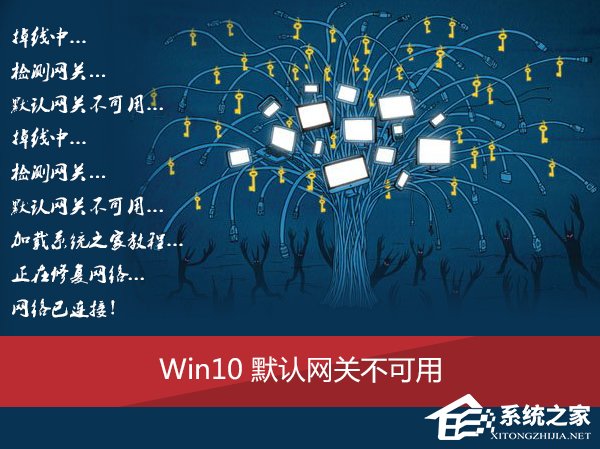 Win10网络诊断后提示“默认网关不可用”的问题怎么解决？