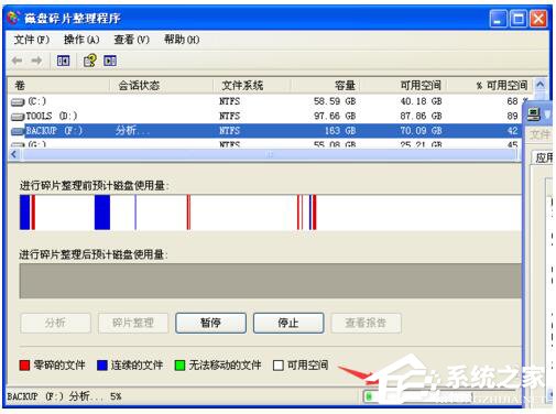 WinXP磁盘碎片整理程序检测到Chkdsk计划在卷的方法