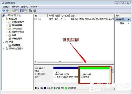 Win7系统如何增加C盘空间？Win7系统扩大C盘空间教程