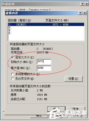 WinXP系统虚拟内存最小值太低怎么办？