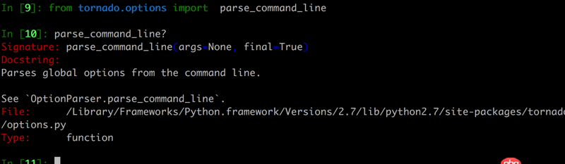 python - tornado中使用parse_command_line(final=False) 没能理解final是做什么的