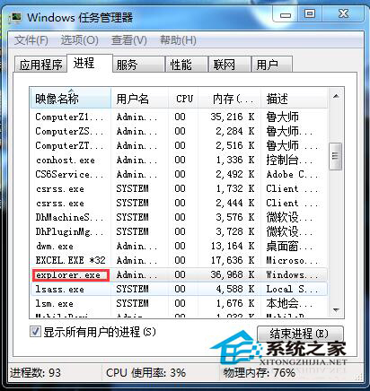 如何解决Win7任务栏不显示打开的窗口的问题