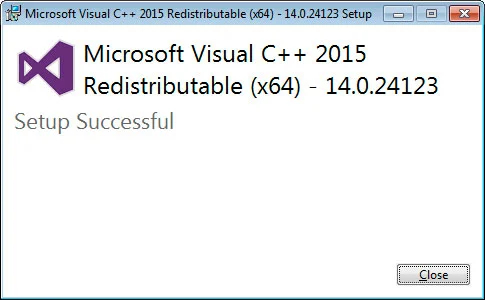 Win10电脑运行程序缺少Microsoft Visual C++ 2015 Runtime怎么办？