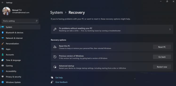 正版Win11没有还原点怎么回滚Win10系统？