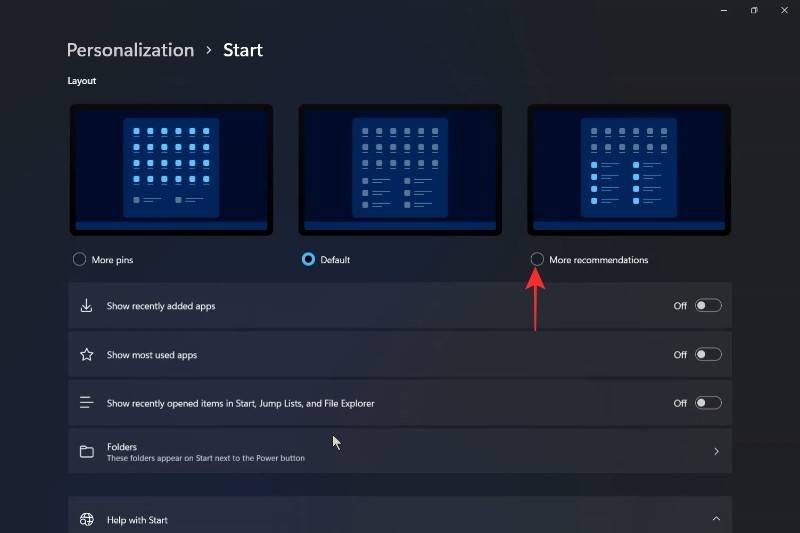 如何在Windows11开始菜单中固定更多应用？