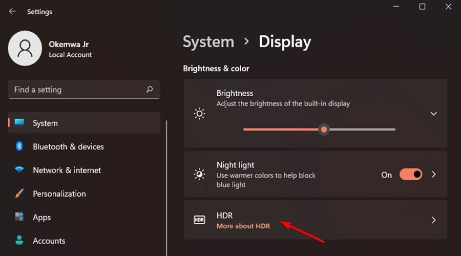 自动HDR在Windows 11中不起作用？修复方法介绍