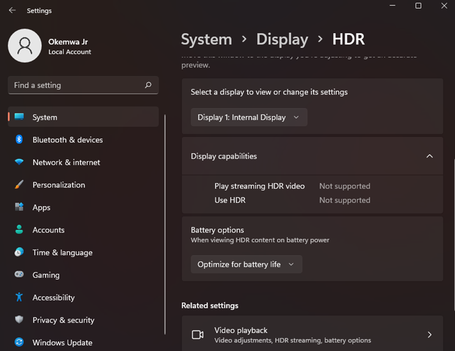 自动HDR在Windows 11中不起作用？修复方法介绍