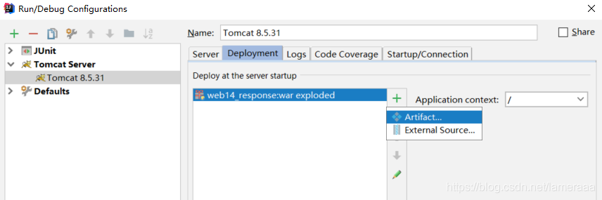 Java web中 war exploded 的解决方案