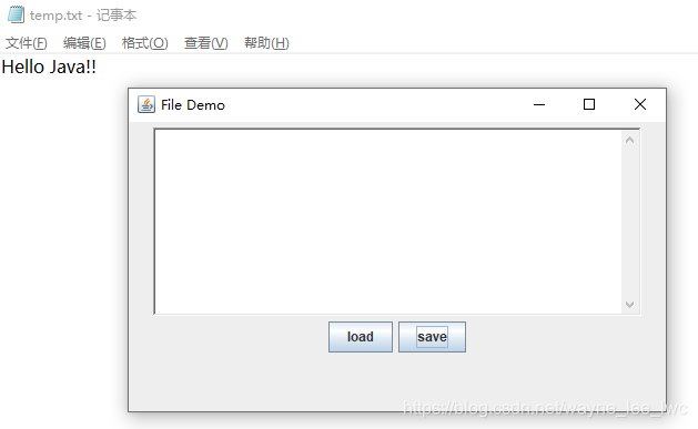 教你用Java GUI实现文本文件的读写