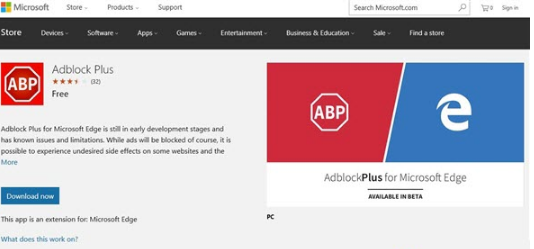 Microsoft Win10 Edge浏览器去广告方法