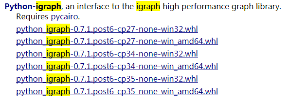 Windows7 64位环境下Python-igraph环境配置的方法