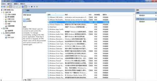 windows7系统下如何关闭VNC Server开机自动启动?