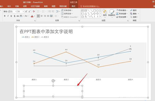 PPT图表里怎么添加文本说明？添加文本说明的方法分享