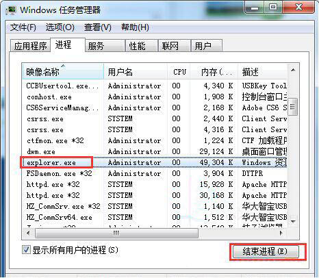 win7系统出现点击桌面图标无反应详细解决步骤