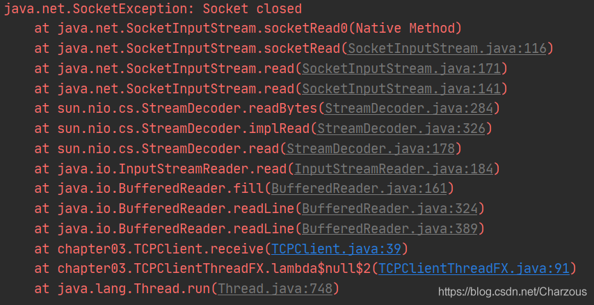 Java多线程实现TCP网络Socket编程(C/S通信)