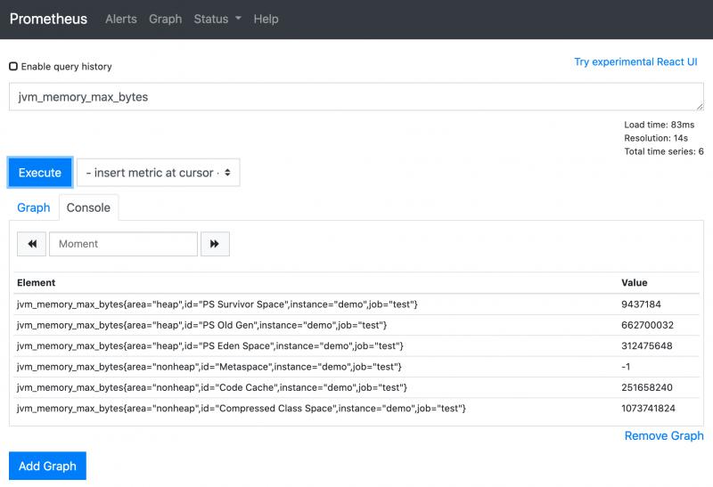 Java 用Prometheus搭建实时监控系统过程详解