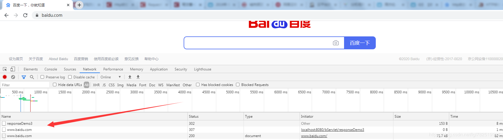 Java中如何使用Response重定向