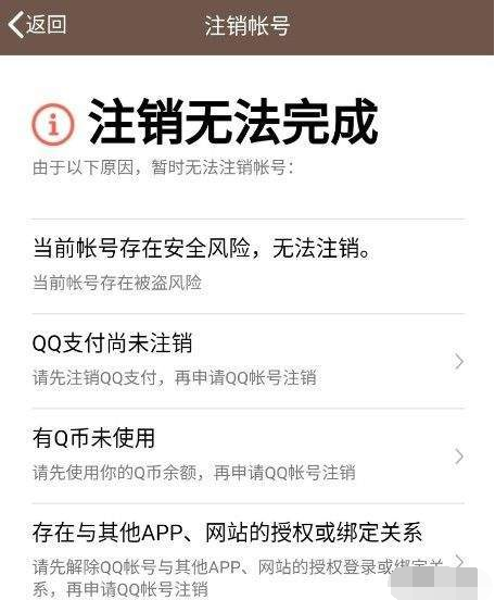 QQ销户有什么条件