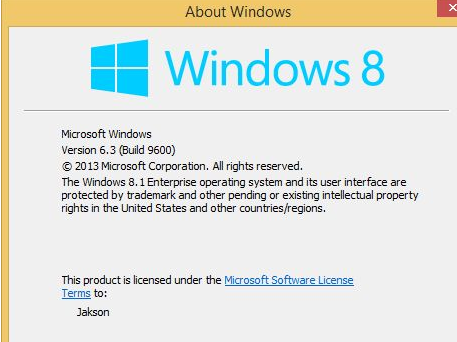 win8系统中查看windows内核版本号具体操作方法