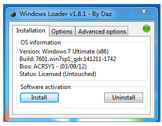 Windows Loader激活工具怎么用 教你快速激活Win7系统