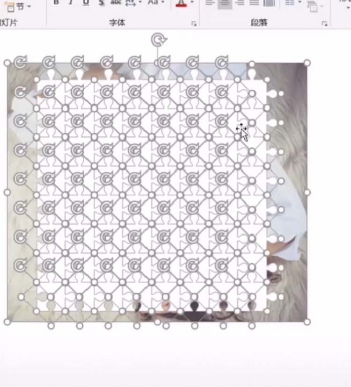 ppt制作出拼图效果具体操作步骤