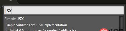 javascript - sublime开发react插件推荐