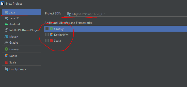 在IntelliJ IDEA中创建和运行java/scala/spark程序的方法