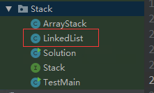 Java基于链表实现栈的方法详解