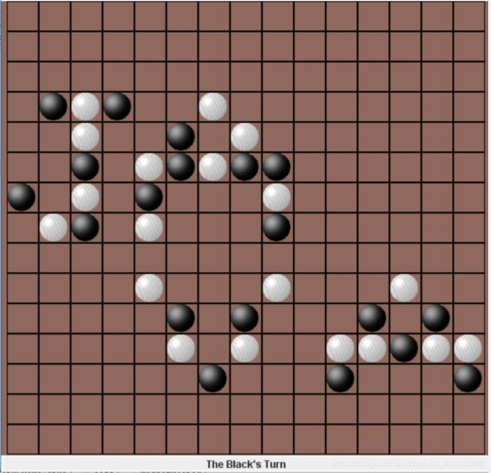 java GUI实现五子棋游戏