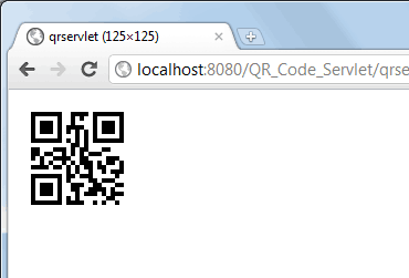 如何使用Java、Servlet创建二维码