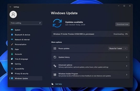 Windows11 Build 22504预览版推送 更新全新特性