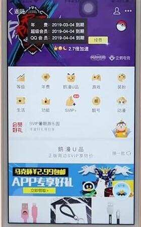 qq查看会员到期时间操作流程