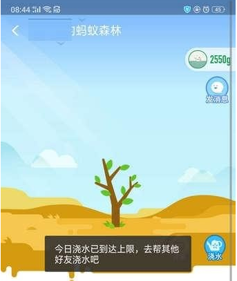 蚂蚁森林浇水后自己能量是否会减少 蚂蚁森林浇水后能量变化介绍