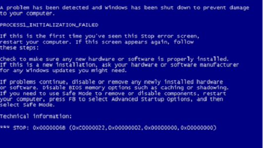win7开机蓝屏0x0000006b怎么办