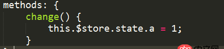 javascript - vue中更改state的值