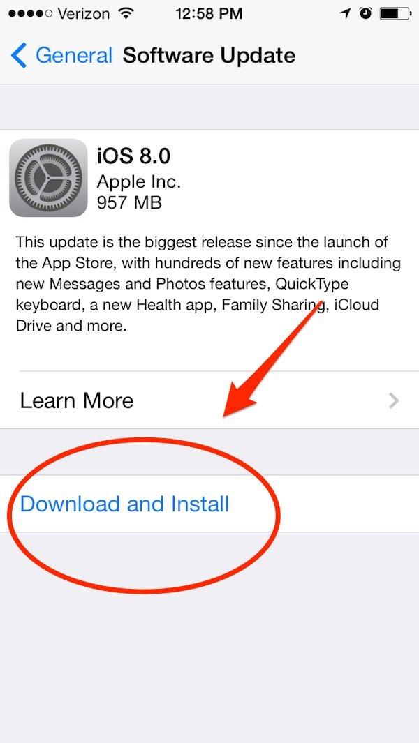 iOS 8安装教程图解