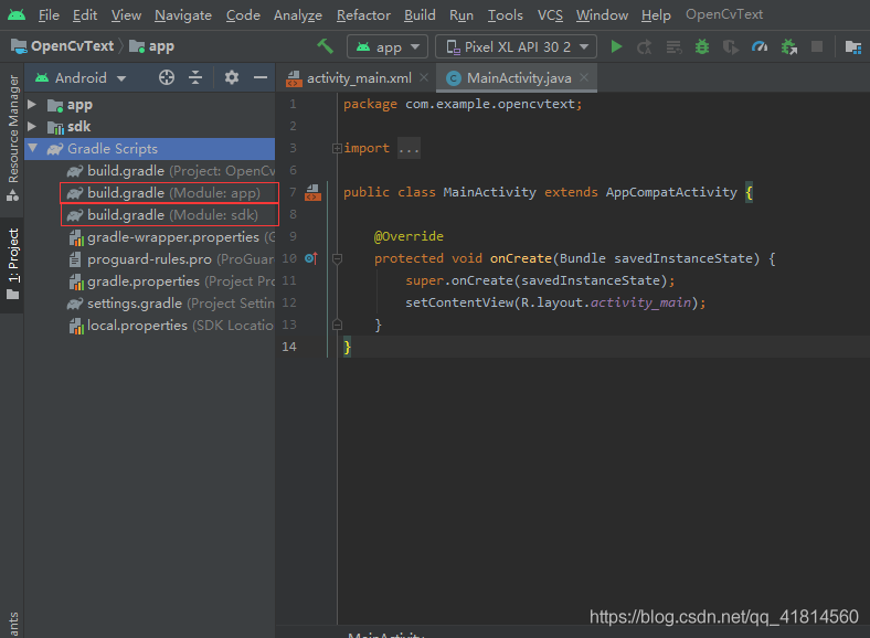 Android Studio4.0导入OpenCv4.3.0的方法步骤