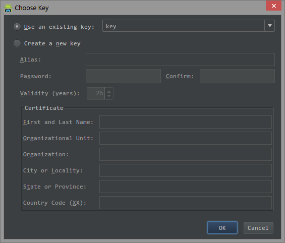 浅谈Android Studio 的四种打包方式