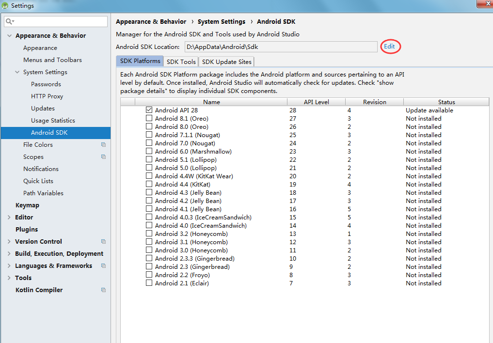 Android Studio SVN使用方法教程