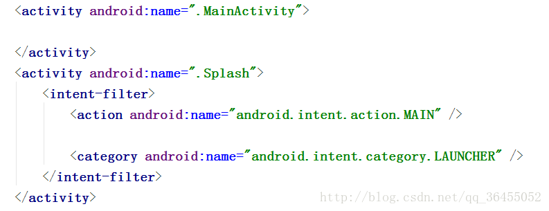 Android App启动图启动界面（Splash）的简单实现代码