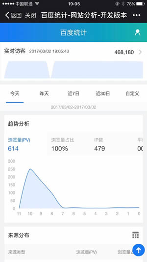 百度统计微信版好用吗？ 百度统计微信版功能介绍