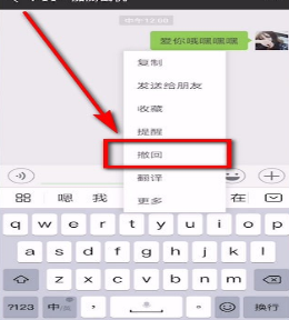 手机微信查看自己已撤回消息的具体操作方法
