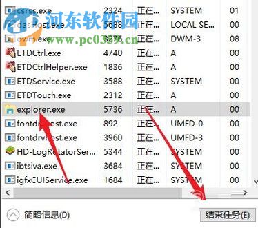 处理win10中电脑任务栏不显示打开窗口的方法