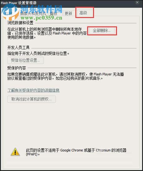 处理win8网页提示shockwave flash未响应的方案